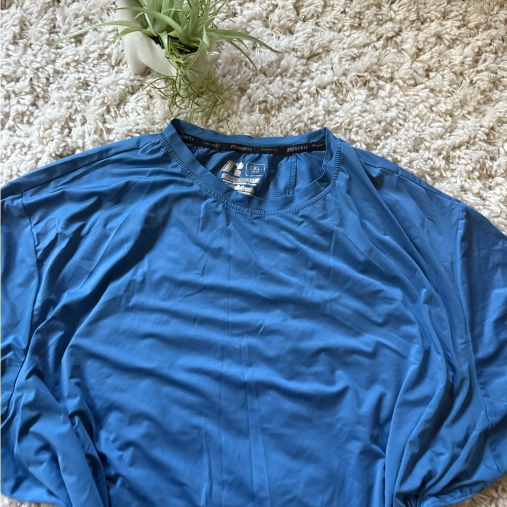 Russell Athletic Blue Training Shirt - Picture 3 of 6